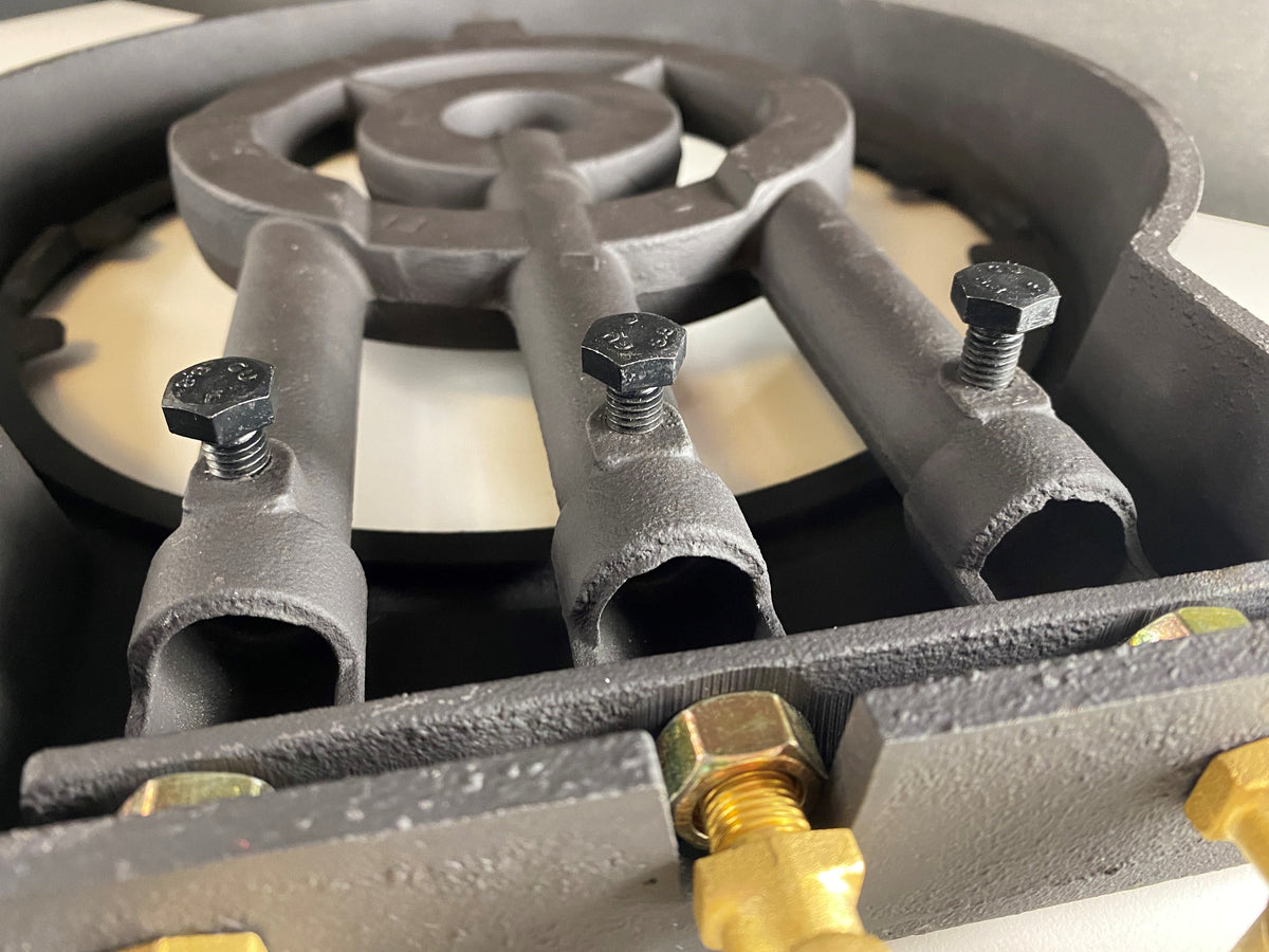 HOT WOK gas burner flame adjustment and troubleshooting