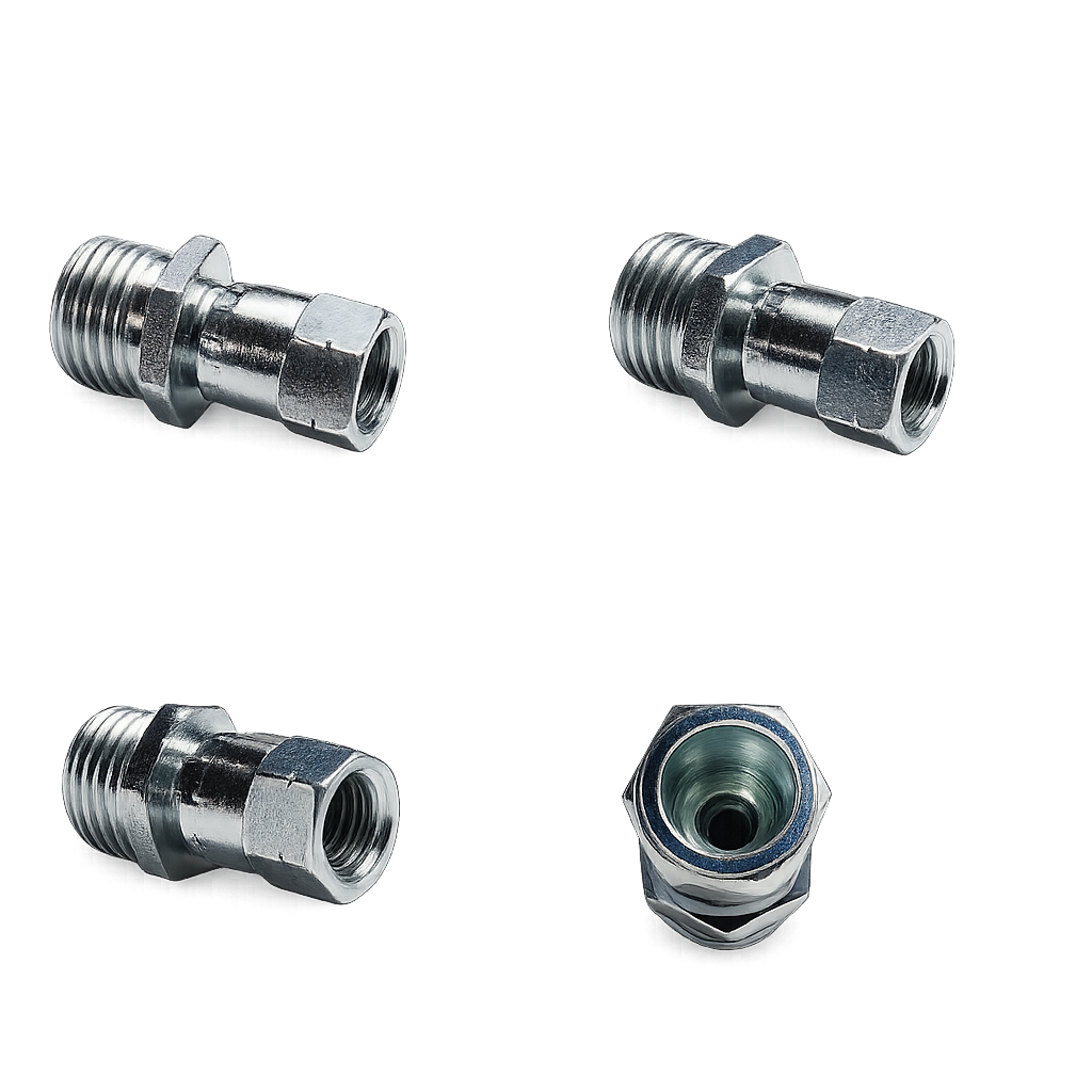 Adapter for French regulator – 1/2" BSP to 1/4" LH