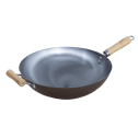 Wokpan - 35 cm in Carbon steel